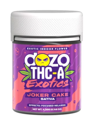 Joker Cake DOZO THC-A Exotics Exotic Indoor Flower 4.2G