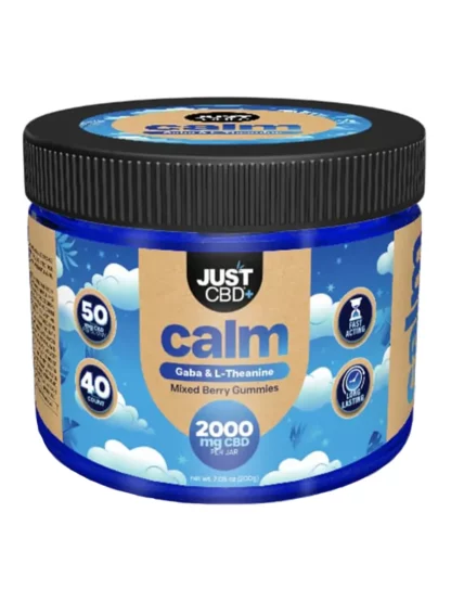 Mixed Berry Just CBD + Calm Gaba & L-Theanine 2000MG