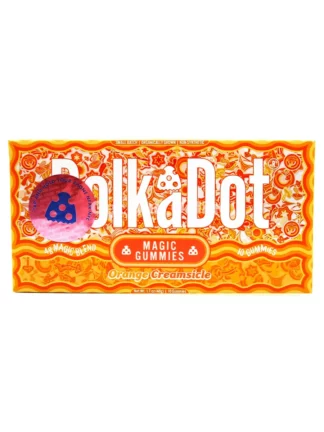 Orange Creamsicle PolkaDot Belgian Magic Blend Gummies