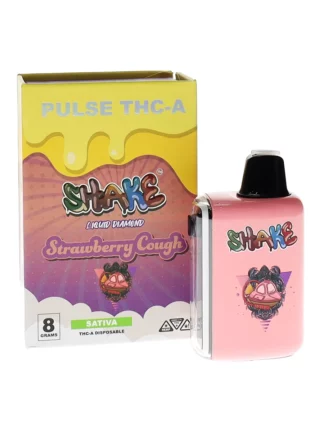 Strawberry Cough Shake Pulse THC-A Liquid Diamonds Disposable 8G