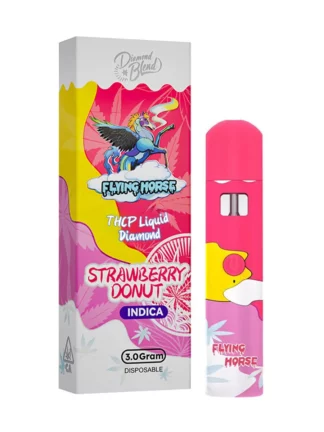 Strawberry Donut Flying Horse THC-P Liquid Diamond Disposable 3G