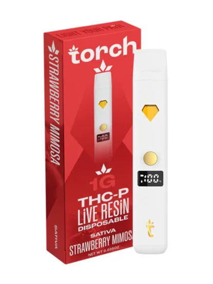 Strawberry Mimosa Torch THC-P Live Resin Disposable 1G