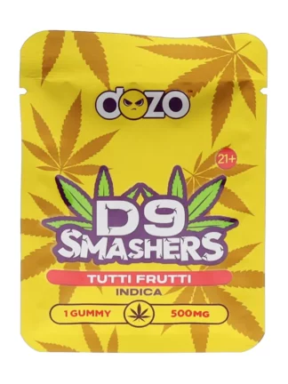 Tutti Frutti Dozo Delta 9 Smasher Gummies 1ct 500MG