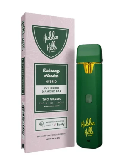 Zaberry Nerdz Hidden Hills VVS Liquid Diamond Disposable 2G