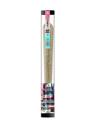 Zkittlez RAW Challenge Cone x Alien Exotics THC-A Diamond Infused Pre-Rolls